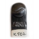 Stoneware Glaze K502 Black-Brown, Semi-matte